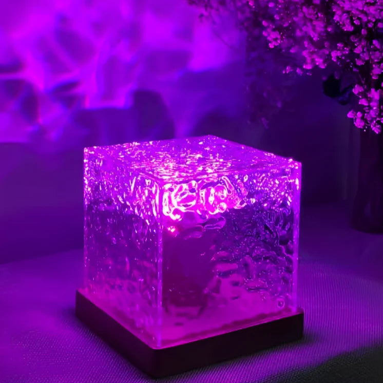 Gleamnor™ Ice cube crystal lamp